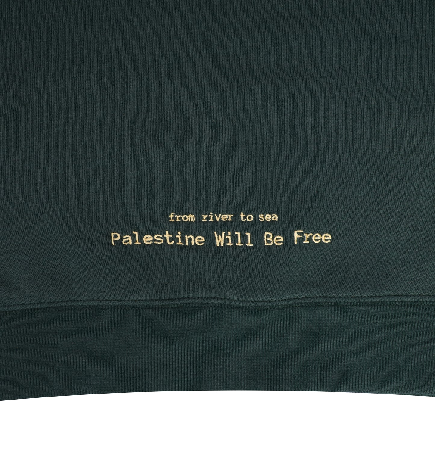 Palestine Hoodie - Dark Green