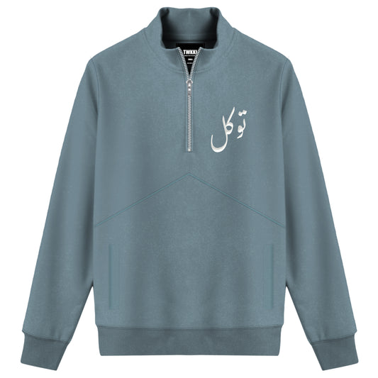 Oversized Quarter Zip Pullover