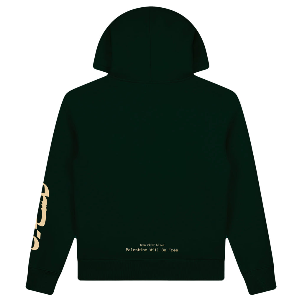 Palestine Hoodie - Dark Green